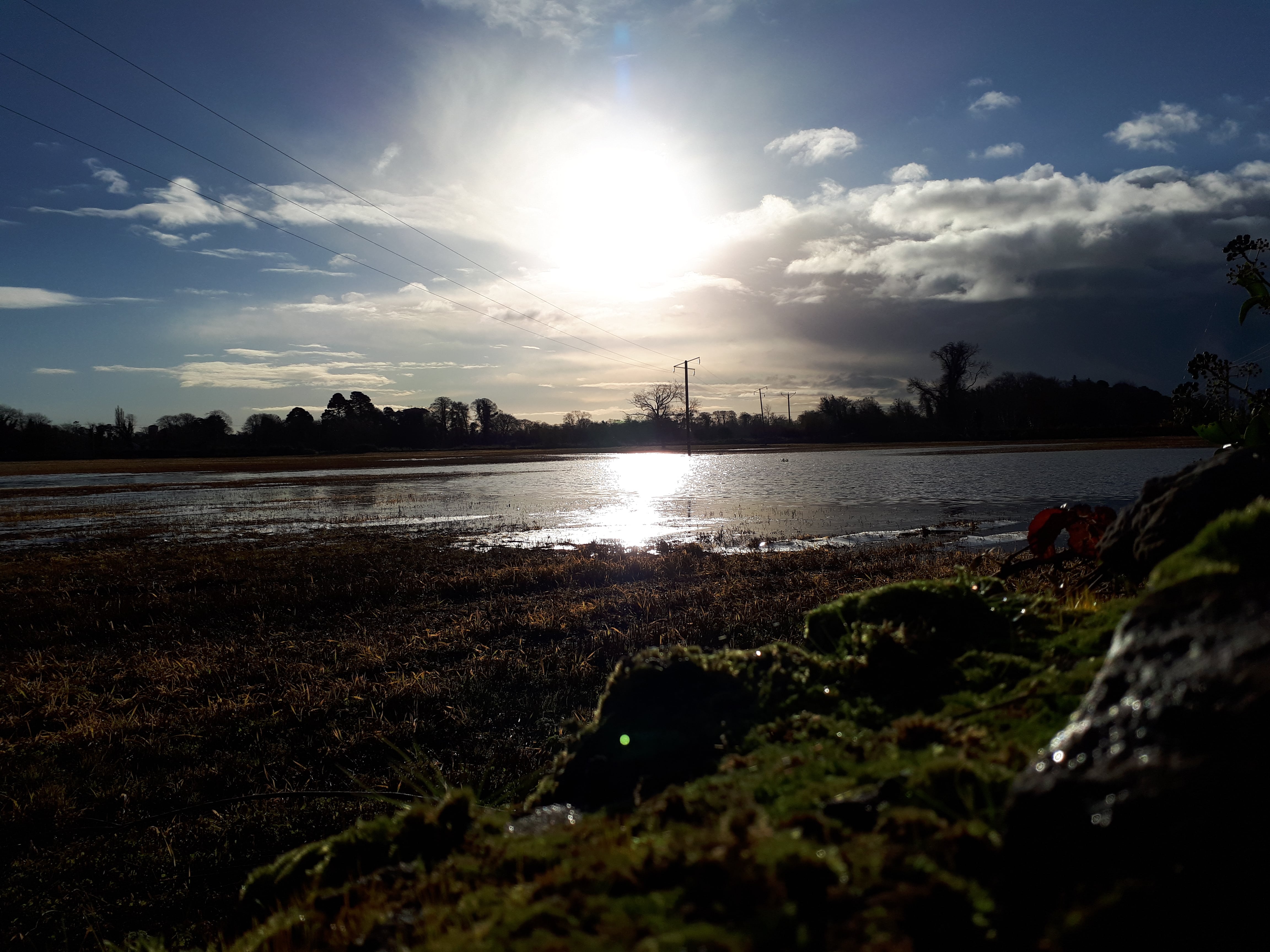 Mountmellick flooding in 2017. Source Laois County Council